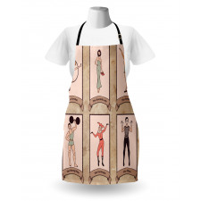 Circus Acrobats Gymnast Apron