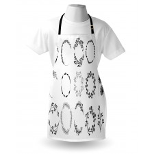 Rustic Boho Branch Wreaths Apron