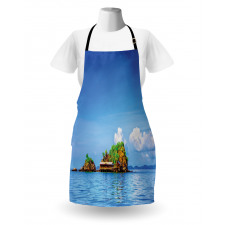 Idyllic Tropic Islands Apron