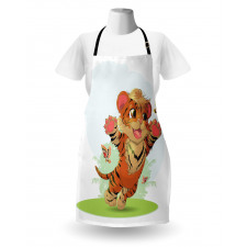 Cub with Butterflies Apron