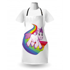 Fairy Creature Rainbow Apron