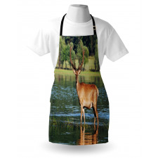 Mountain Animal in Water Apron