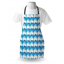 Sunrays Waves Clouds Circles Apron