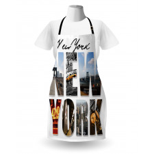 New York Collage Apron