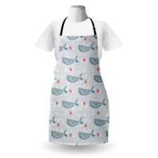 Mammal and Starfish Corals Apron