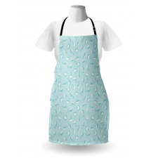 Pastel Underwater Mammal Apron