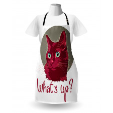 Love Words Cat Kitten Apron