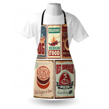 Retro Mexican Tin Sign Apron