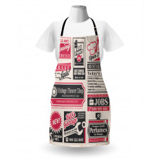 News Magazine Design Apron