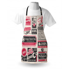 News Magazine Design Apron