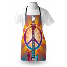 Guitar Peace Apron