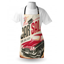 America Car Sale Sign Apron