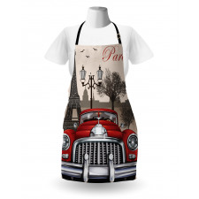 Parisian City Scenery Apron