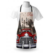 Parisian City Scenery Apron