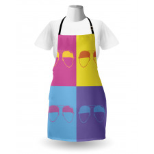 Retro Image Summer Items Apron