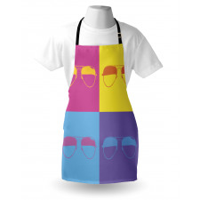 Retro Image Summer Items Apron