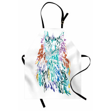 Feathers Eyes Vision Apron