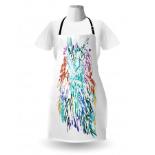 Feathers Eyes Vision Apron