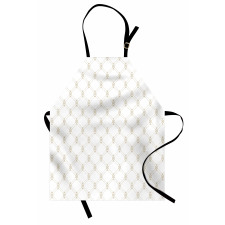 Dots and Floral Elements Apron