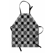 Artwork of Squares Stripes Apron