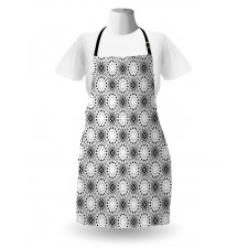 Sun Inspired Motifs Squares Apron