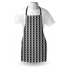 Modern Concentric Squares Apron