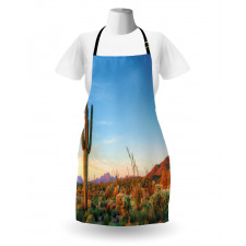 Sun in Desert Cactus Apron