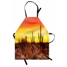 Cactus and Weeds Land Apron