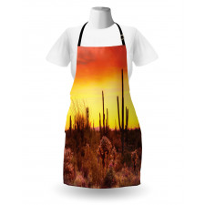 Cactus and Weeds Land Apron