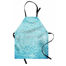 Geomeric Chevron Art Apron