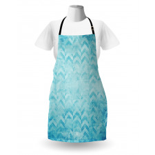 Geomeric Chevron Art Apron