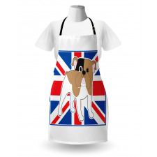 British Flag Illustration Apron