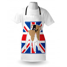 British Flag Illustration Apron