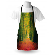 Warm Autumn Dramatic Road Apron