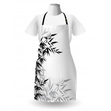 Bamboo Plant Leaves Apron