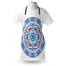 European Floral Tulips Apron