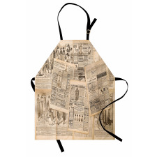 Fashion Magazine Woman Apron