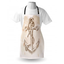 Navy Rope Summer Holiday Apron