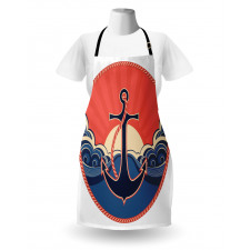 Sea Waves at Sunset Apron