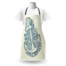 Vintage Nautical Sea Apron