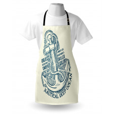 Vintage Nautical Sea Apron