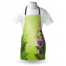 Mushroom Flower Magic Apron