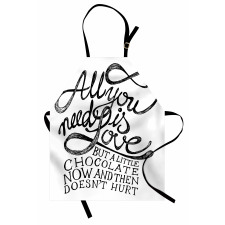 Motivational Word Apron