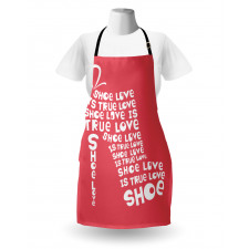 Aşk Mutfak Önlüğü Ayakkabı Tutkununa Özel