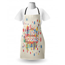 Typographical Poster Apron