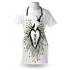 Romantic Bird Apron