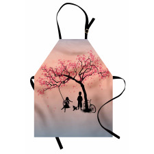 Springtime Blossom Apron