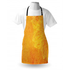 Old Tibal Grunge Motif Apron