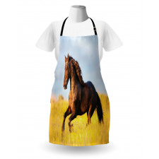 Meadow Mystery Horse Apron