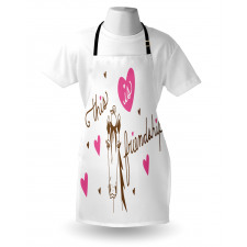 This is Friendship Horse Bird Apron